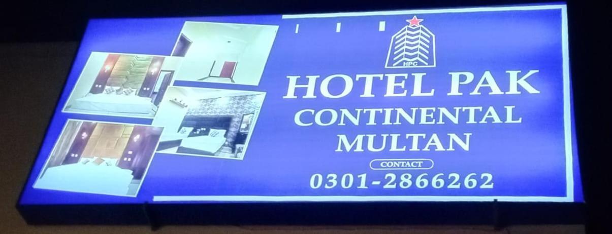 Hotel Pak Continental Multán Kültér fotó